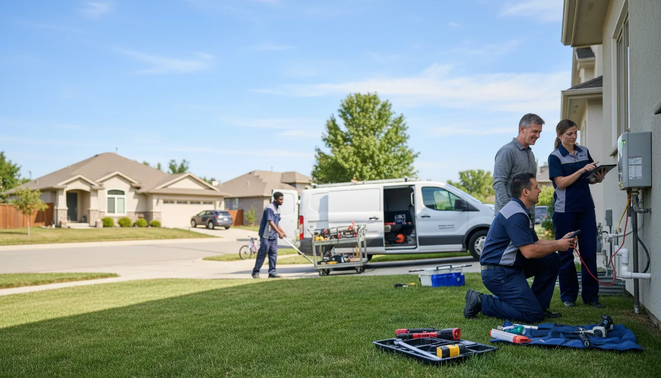 Tankless water heater service in Chase City, VA